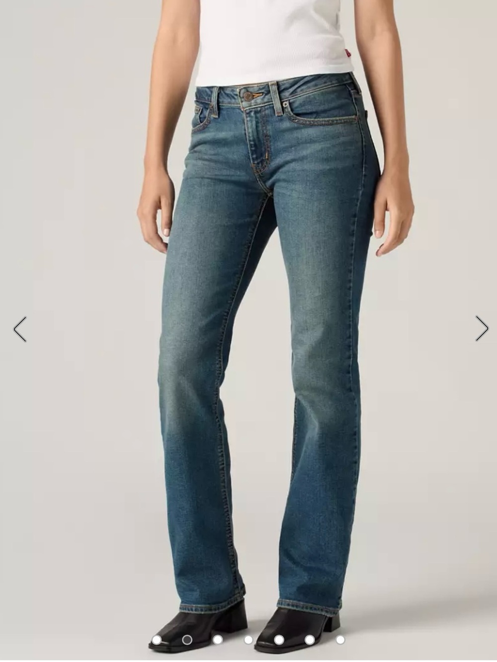 Levi’s Women’s Superlow Rise Boot Cut Jeans NWOT Red Tag SZ 26